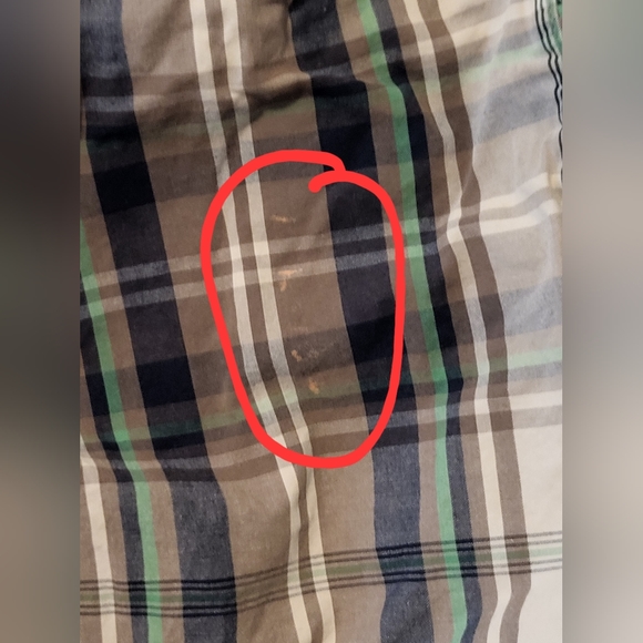 Men's Sonoma elastic waistband & drawstring shorts plaid with pockets medium - Picture 6 of 6